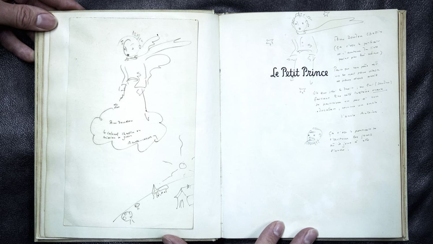 Le manuscrit original du « Petit Prince » exposé à Paris
